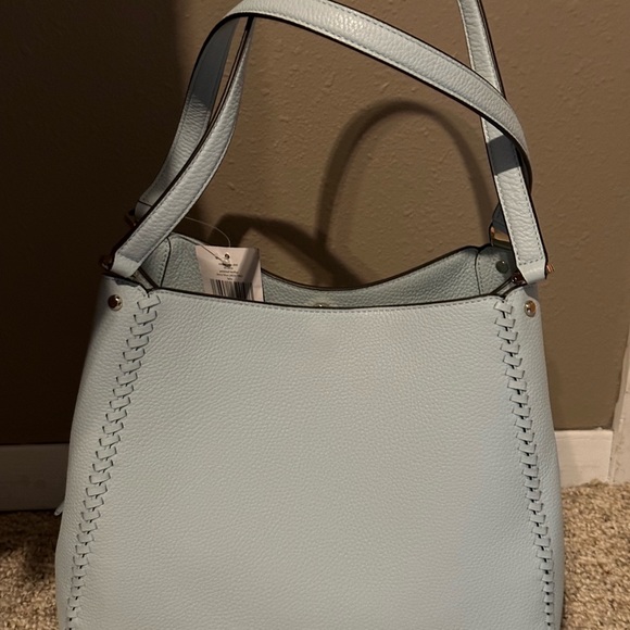 Kate Spade triple compartment shoulder bag in dewy blue. Brand new with tags - Picture 8 of 13